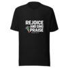 Rejoice And Sing Praise Graphic Tee mockup 4