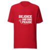 Rejoice And Sing Praise Graphic Tee mockup 8