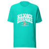Rejoice Evermore Graphic Tee mockup 3 Rejoice Evermore Graphic Tee mockup 3