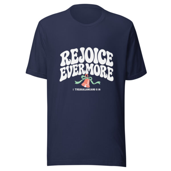 Rejoice Evermore Graphic Tee mockup 6 Rejoice Evermore Graphic Tee mockup 6