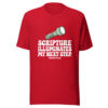 Scripture Illuminates My Next Step Graphic Tee mockup 8 Scripture Illuminates My Next Step Graphic Tee mockup 8