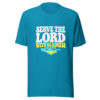Serve The Lord With Gladness Graphic Tee front view