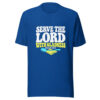 Serve The Lord With Gladness Graphic Tee mockup 3 Serve The Lord With Gladness Graphic Tee mockup 3