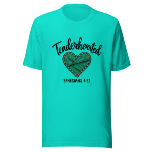 Tenderhearted Graphic Tee mockup 1 Tenderhearted Graphic Tee front view