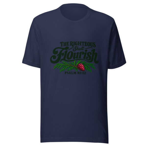 The Righteous Shall Flourish Graphic Tee mockup 6 The Righteous Shall Flourish Graphic Tee mockup 6