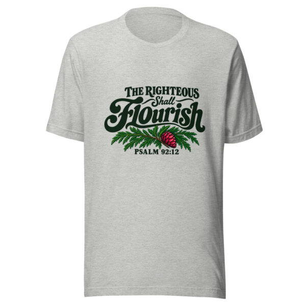 The Righteous Shall Flourish Graphic Tee mockup 7 The Righteous Shall Flourish Graphic Tee mockup 7