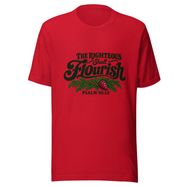 The Righteous Shall Flourish Graphic Tee mockup 8 The Righteous Shall Flourish Graphic Tee mockup 8