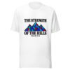 The Strength Of The Hills Graphic Tee mockup 5 The Strength Of The Hills Graphic Tee mockup 5