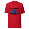 The Strength Of The Hills Graphic Tee mockup 8 The Strength Of The Hills Graphic Tee mockup 8