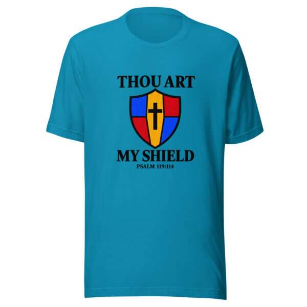 Thou Art My Shield Graphic Tee mockup 2 Thou Art My Shield Graphic Tee mockup 2