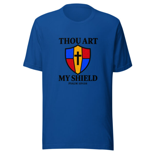 Thou Art My Shield Graphic Tee mockup 3 Thou Art My Shield Graphic Tee mockup 3