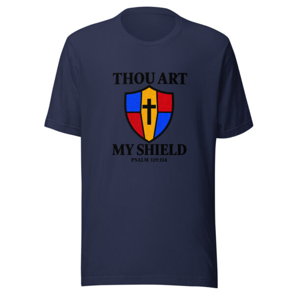 Thou Art My Shield Graphic Tee mockup 6 Thou Art My Shield Graphic Tee mockup 6