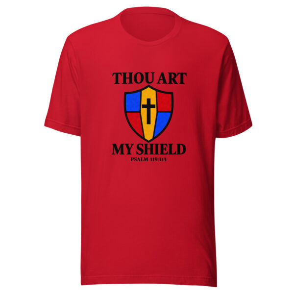 Thou Art My Shield Graphic Tee mockup 8 Thou Art My Shield Graphic Tee mockup 8