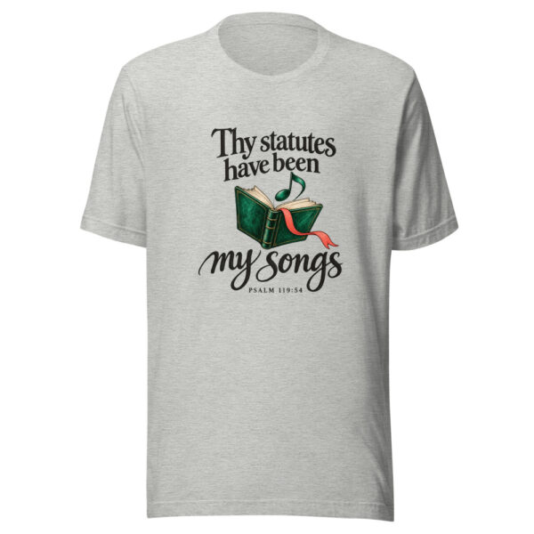Thy Statutes Have Been My Songs Graphic Tee mockup 7 Thy Statutes Have Been My Songs Graphic Tee mockup 7